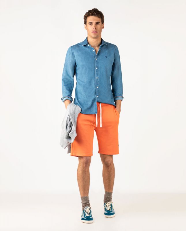 Bermuda Chandal Melocotón | Moda Hombre | El Ganso®