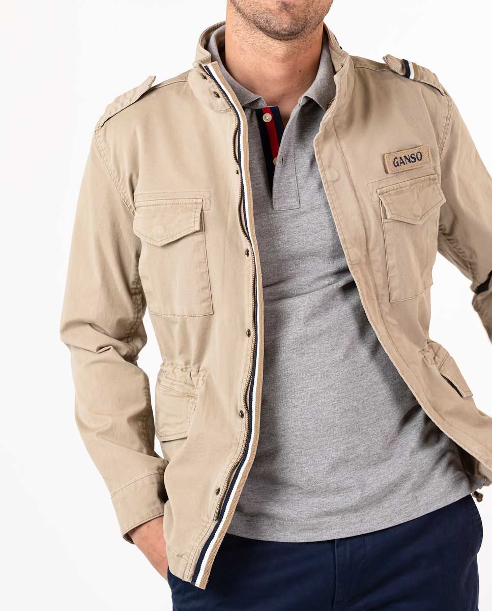 Beige Field Jacket | El Ganso®
