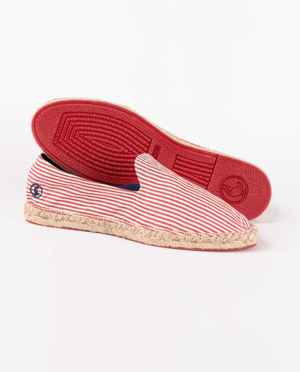 Red Striped Espadrilles | El Ganso®