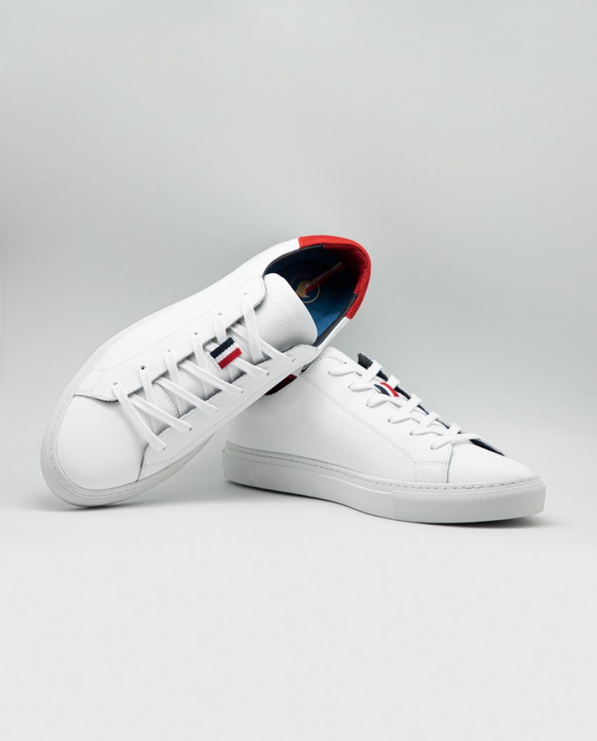 Sneaker Piel Blanca