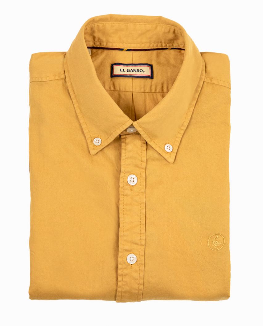 Yellow Gabardine Shirt