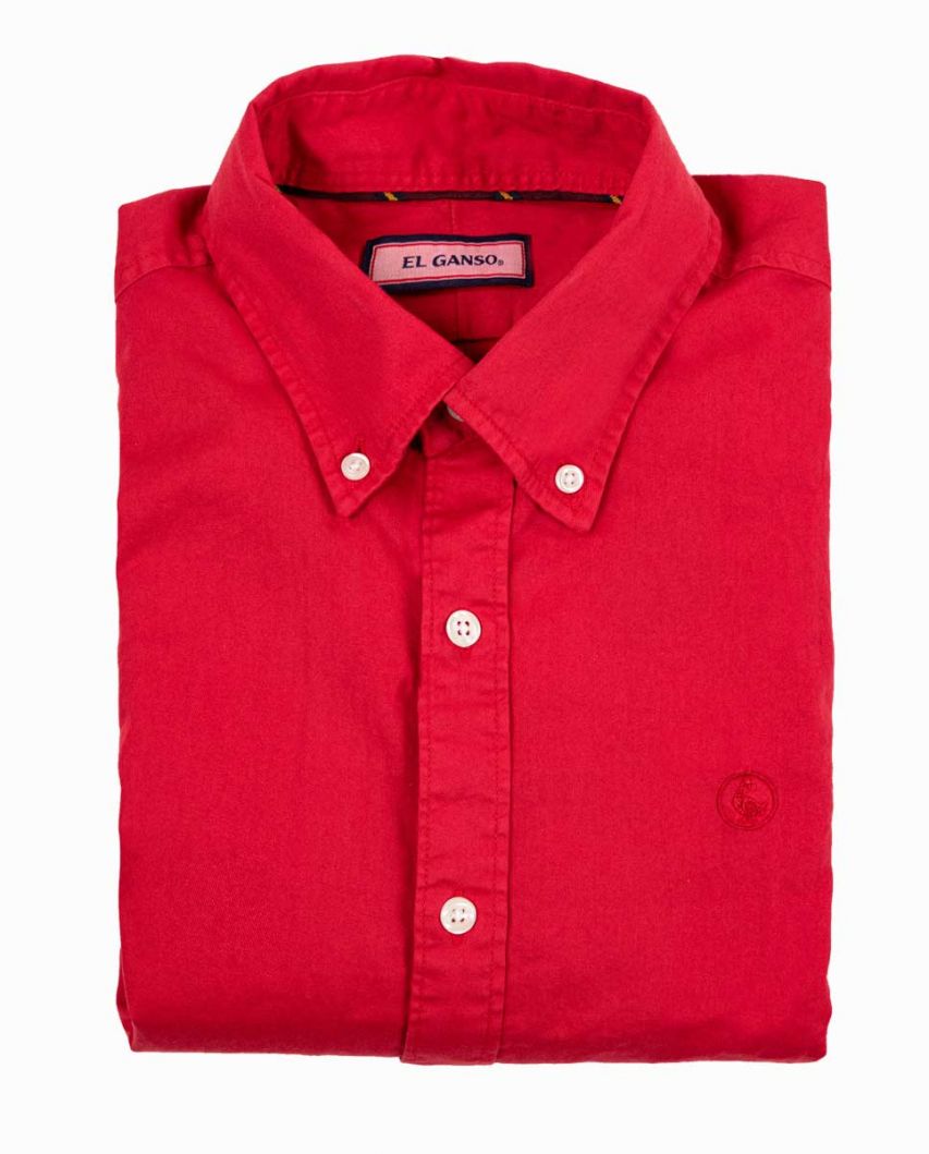 Camisa Gabardina Rojo