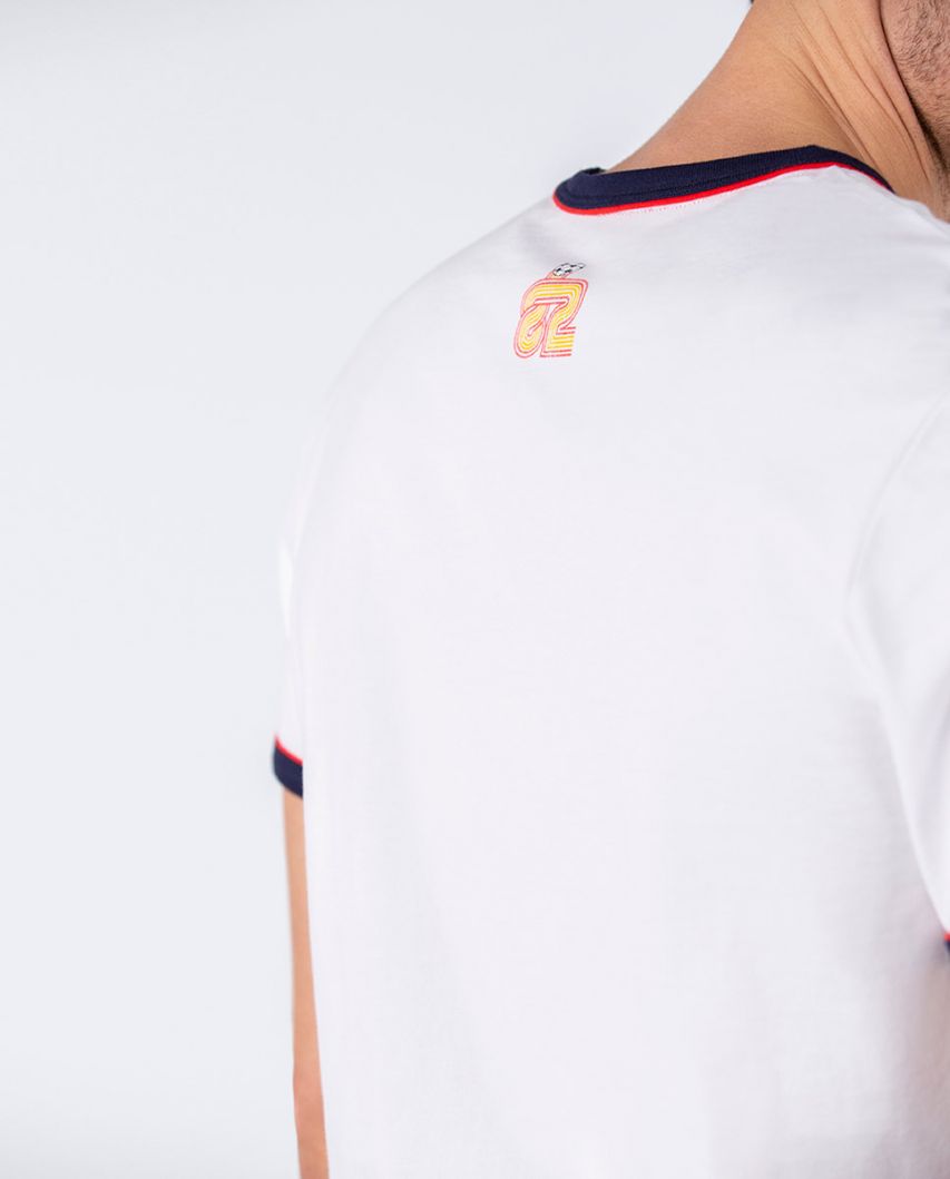 Camiseta Naranjito Selección RFEF Blanca.