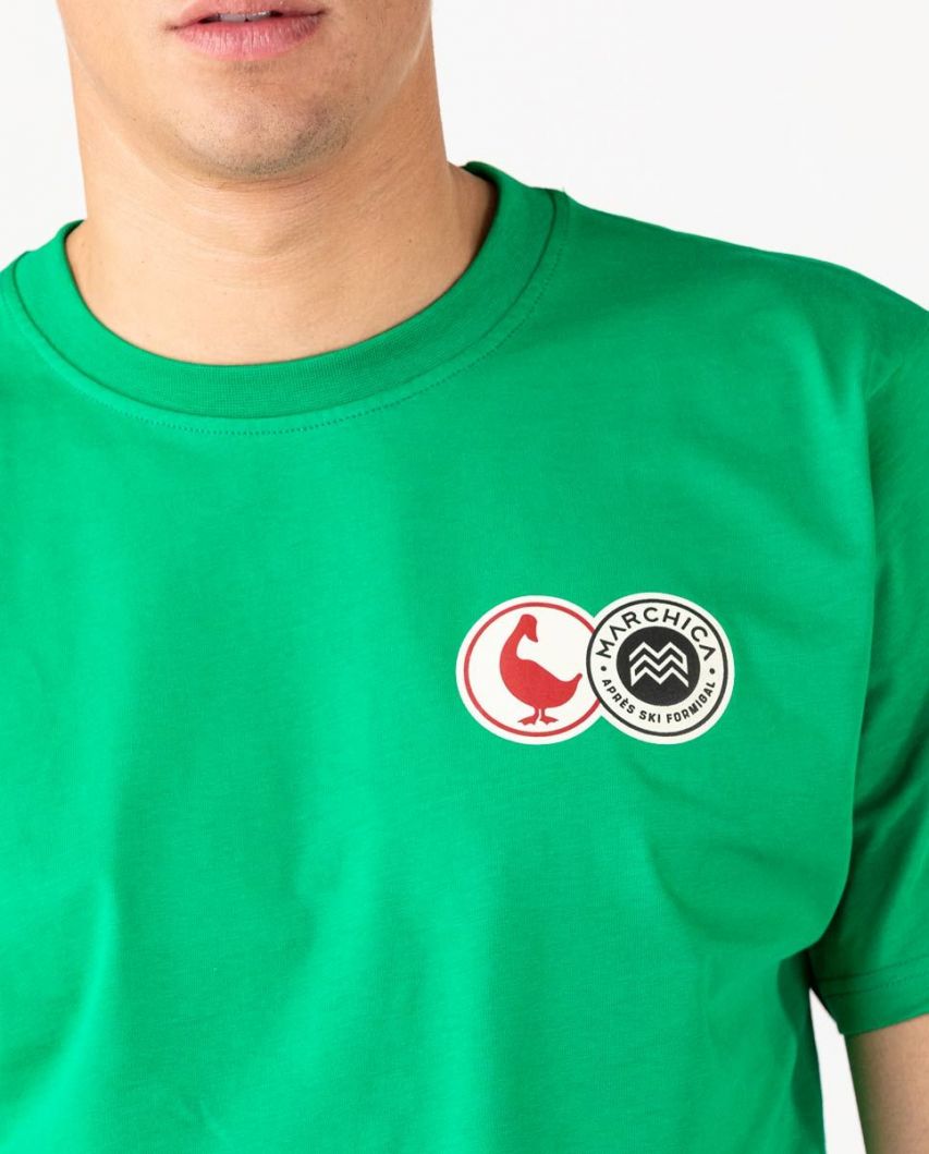 Tee-shirt Vert El Ganso x Marchica