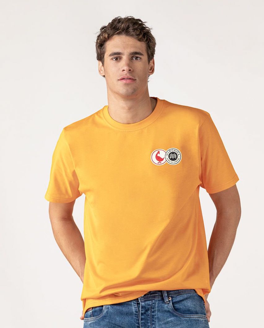 Camiseta Naranja El Ganso x Marchica
