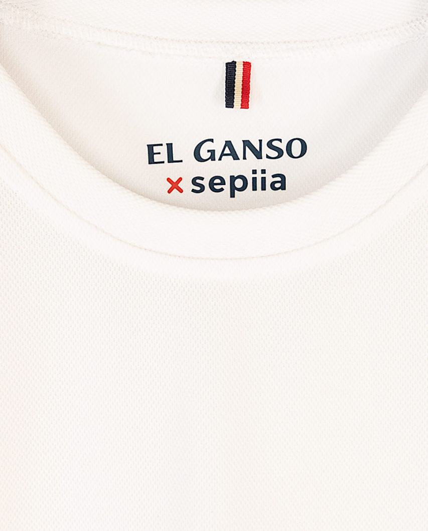 Camiseta Blanca El Ganso x Sepiia