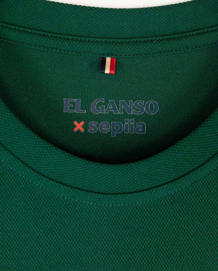 Camiseta Verde El Ganso x Sepiia