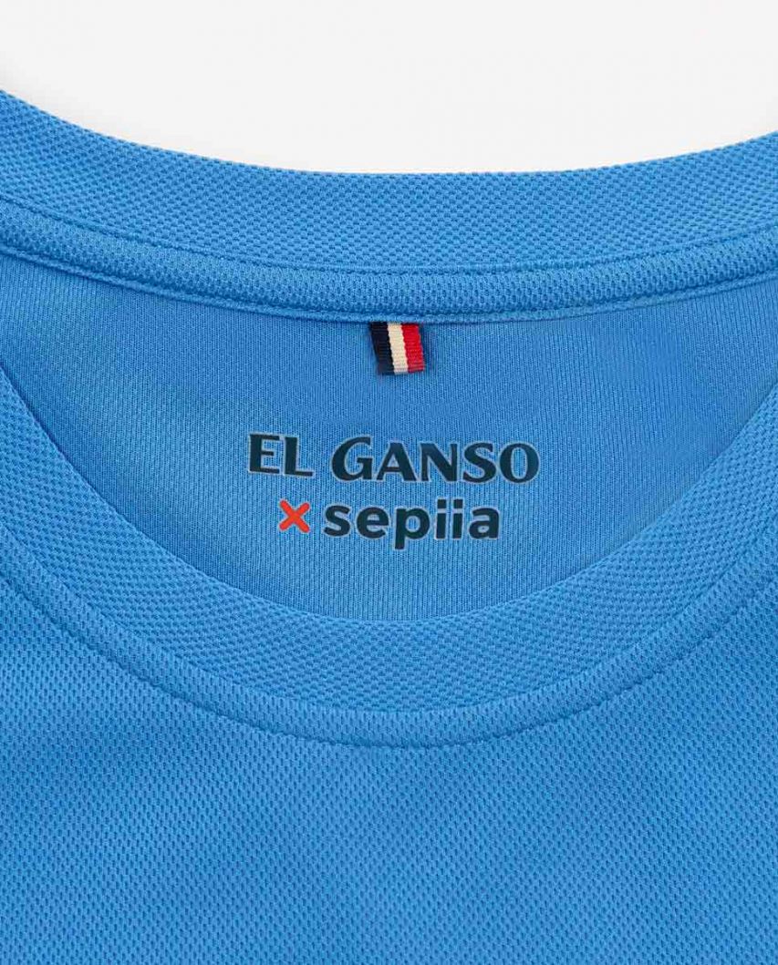 Tee-shirt Bleu Ciel El Ganso x Sepiia