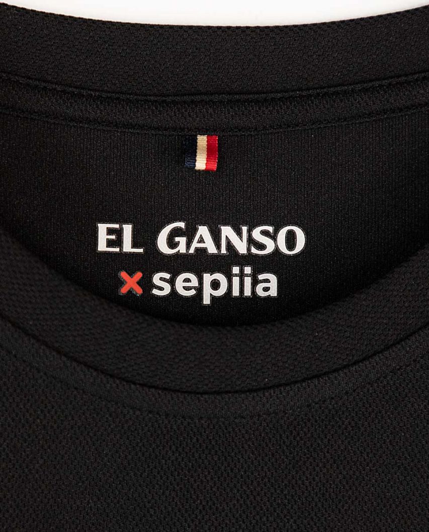 Camiseta Negra El Ganso x Sepiia