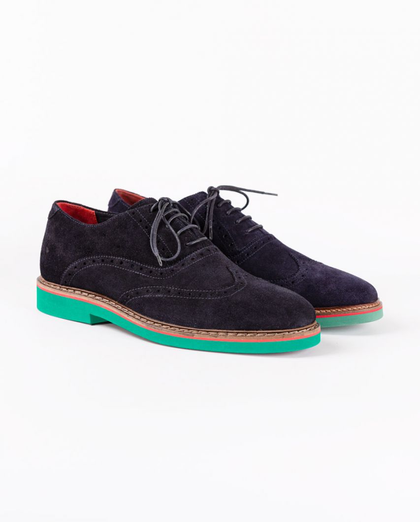 Navy Oxford Shoes