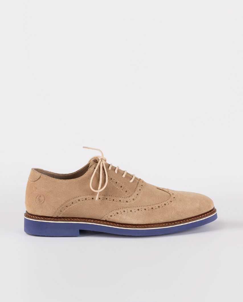 Camel Oxford Shoes