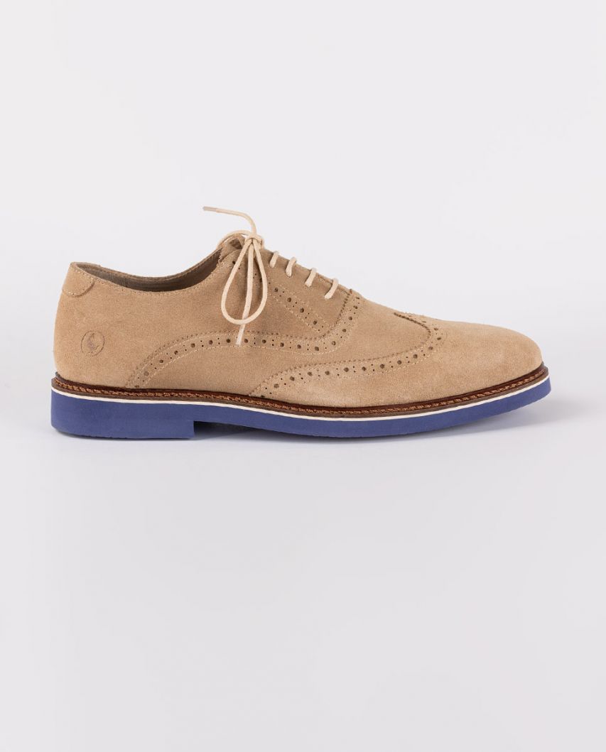 Chaussure Oxford Camel