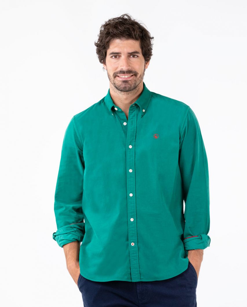 Camisa Micropana Verde