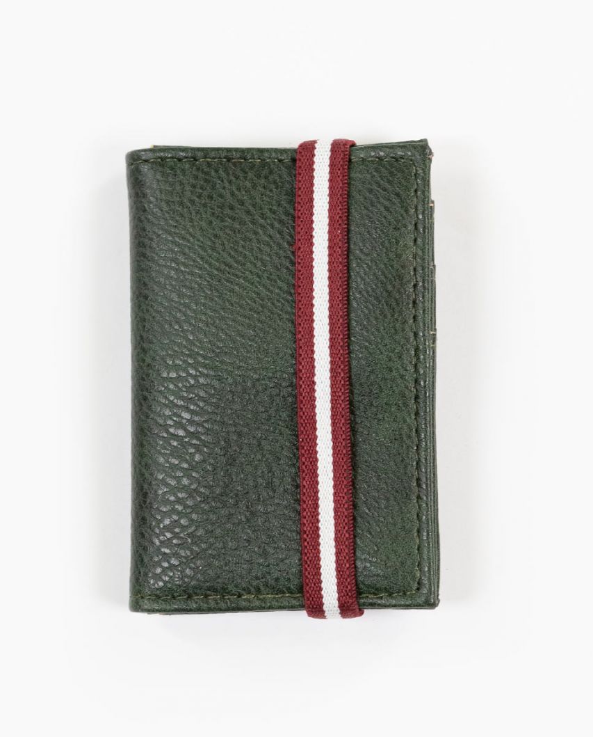 Green Wallet Pu Leather