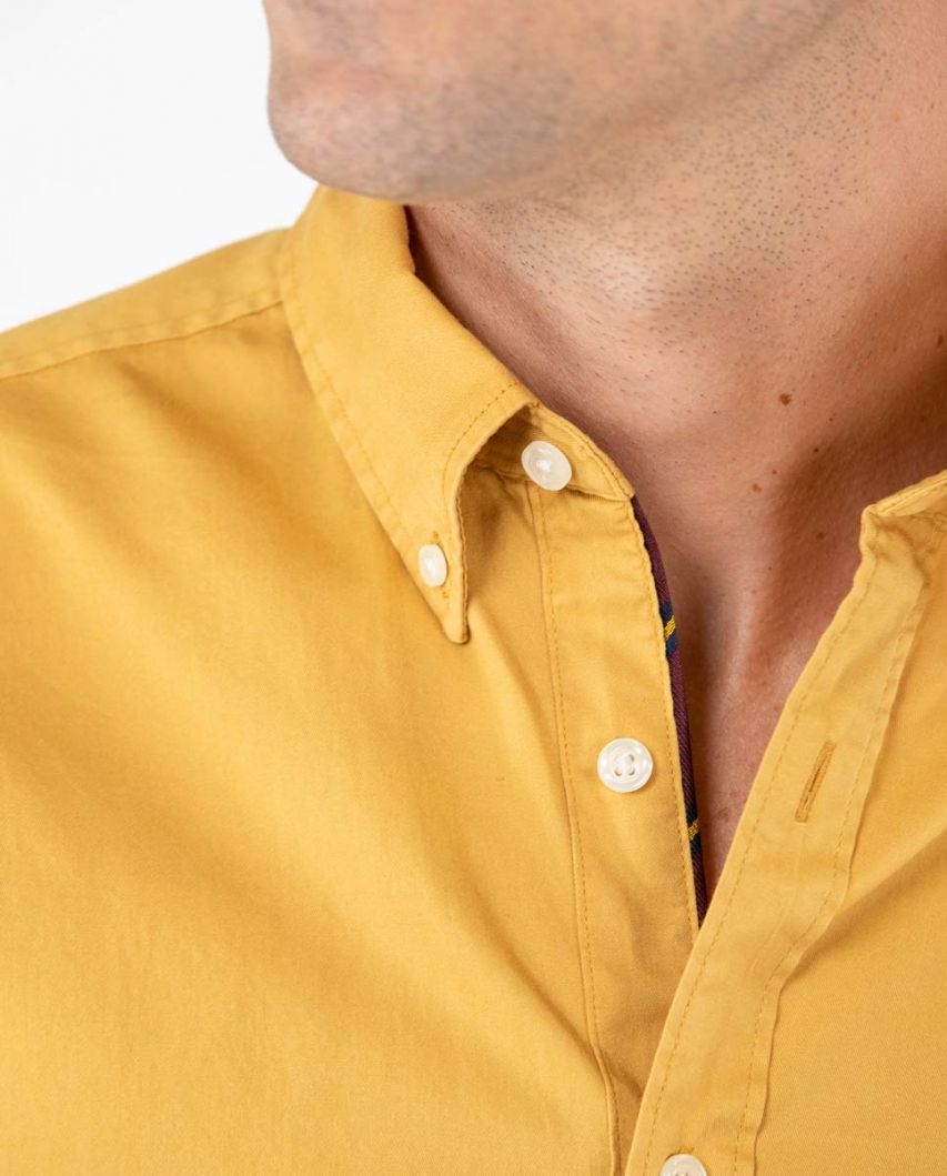 Camisa Gabardine Amarela