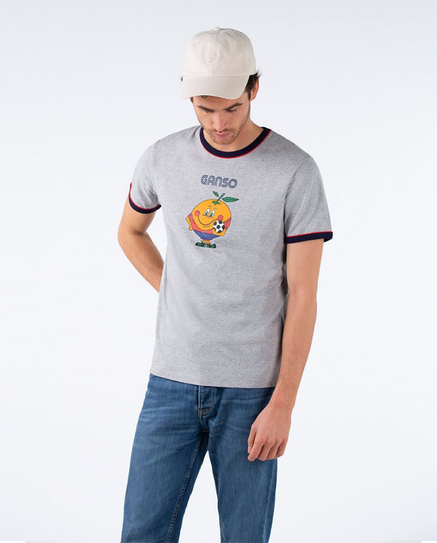 Grey RSFF selection Naranjito t-shirt