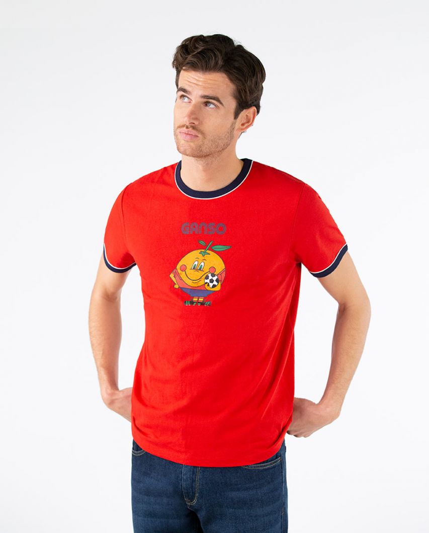T-shirt Naranjito Sélection RFEF Rouge