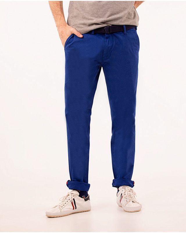 Pantalón Chino Azul Tinta