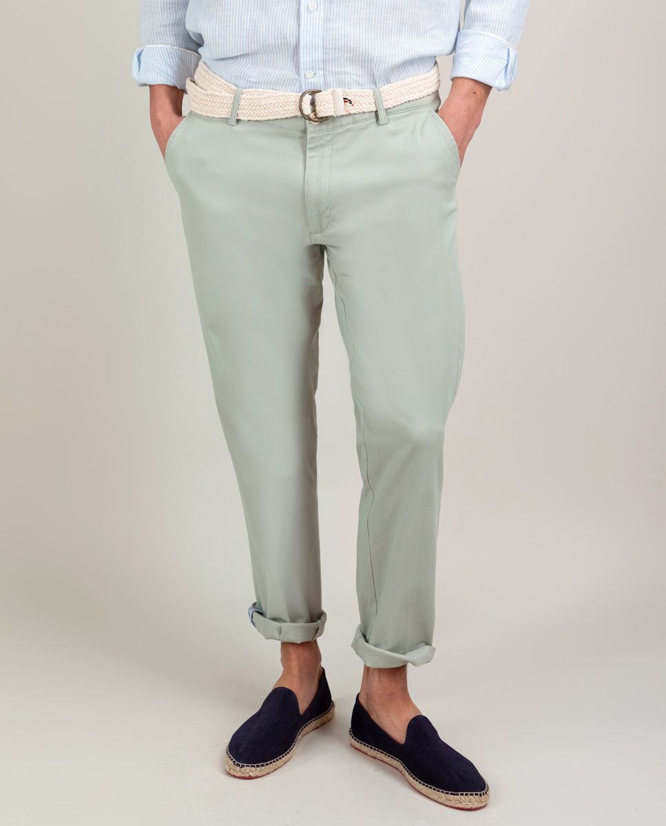 El Ganso® Pantalón Chino Verano Verde
