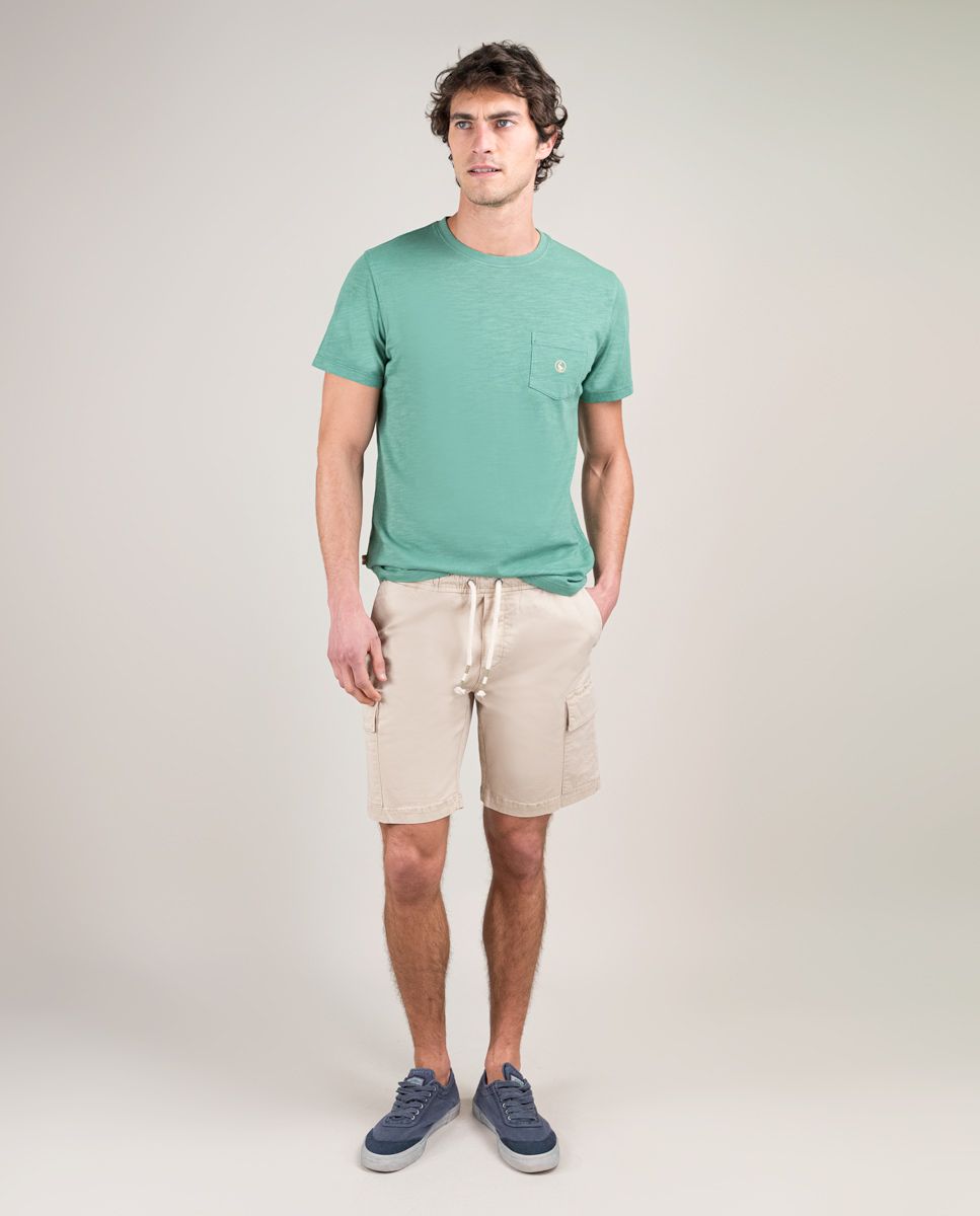 パンツ ROCKCAKE Beige Label Shorts Ivory RC24PT06800 FRENCH TERRY BEIGE SHORTS | PSYCHO BUNNY