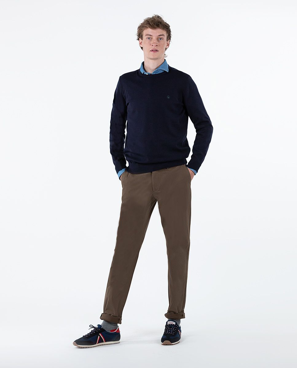 MEN FASHION Trousers Elegant El Ganso Chino trouser Gray 42                  EU discount 89% 
