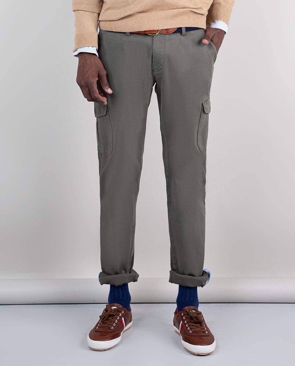 Pantalones Beige Pantalones Chinos El Ganso Hombre Pantalón Chino