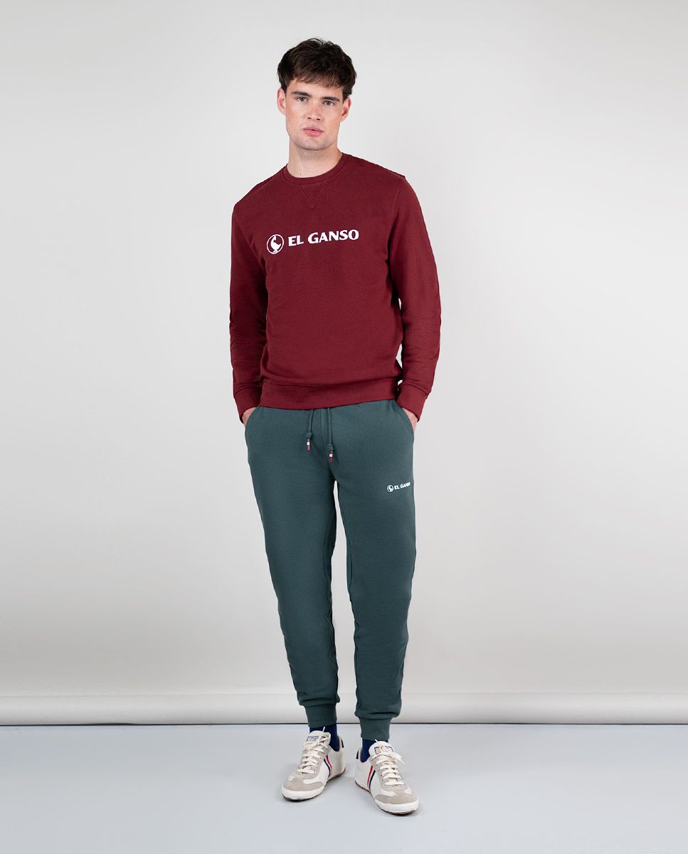 El Ganso Pantalon Jogger Peluche Vert