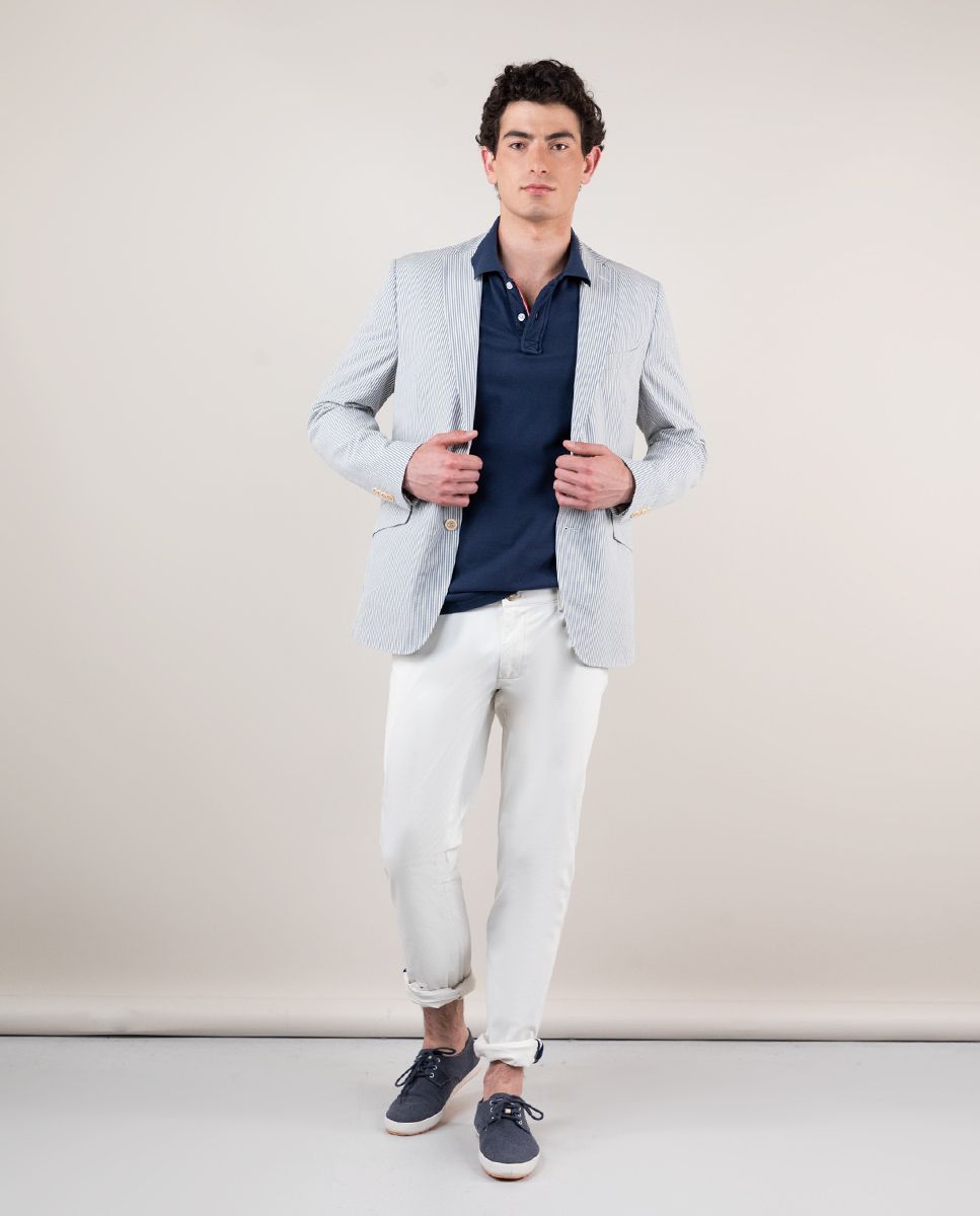 Veste seersucker homme deals