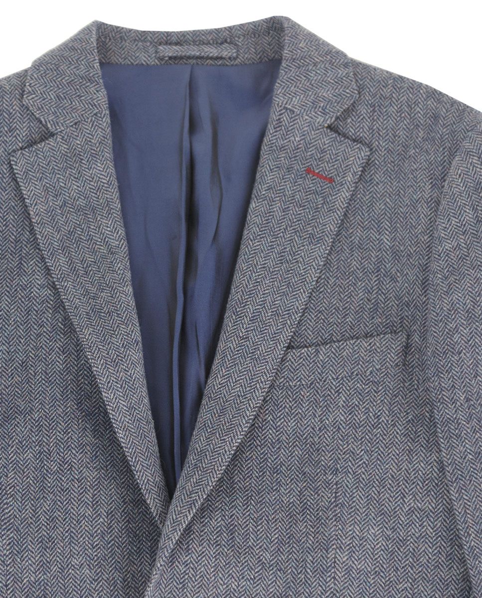 El Ganso® Americana Lana Espiga Azul