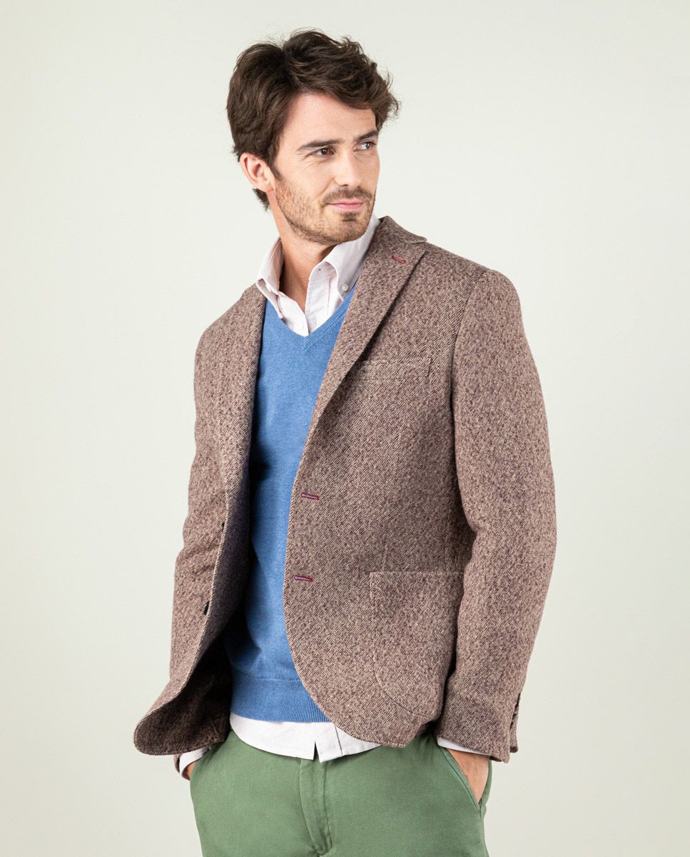 El Ganso Veste Serge Grenat