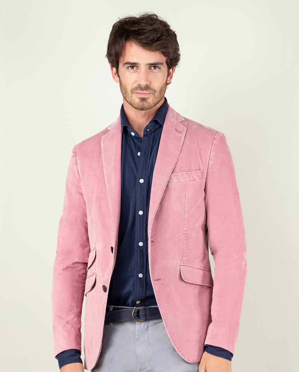 El Ganso Pink Corduroy Jacket