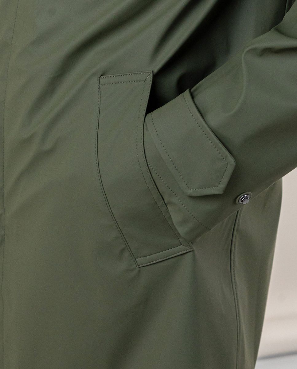 Gabardine Caoutchoutee Kaki