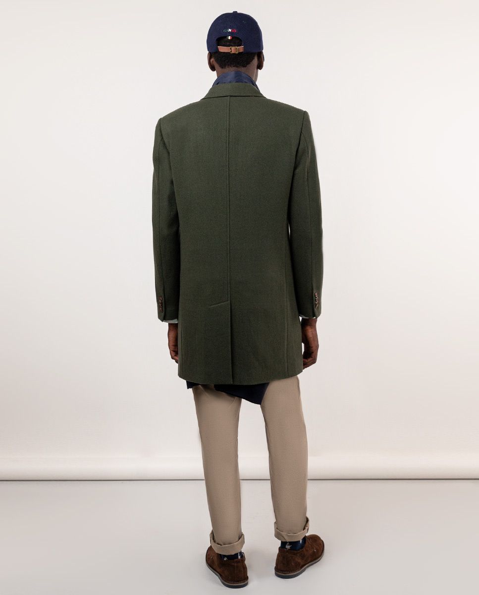 El Ganso Abrigo Verde Largo Hombre Abrigo Hombre Ropa Del Ganso