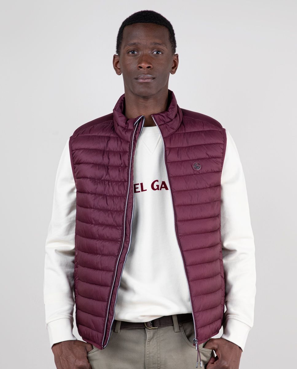 El Ganso Gilet Matelasse Basique Bleu