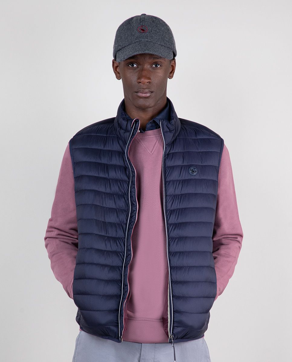 Gilet sans manches matelassé homme hot sale