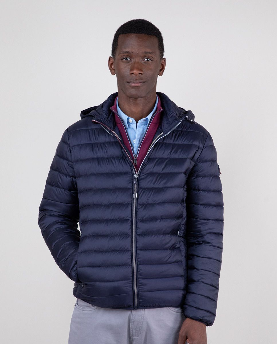 El Ganso Basic Quilted Navy Jacket
