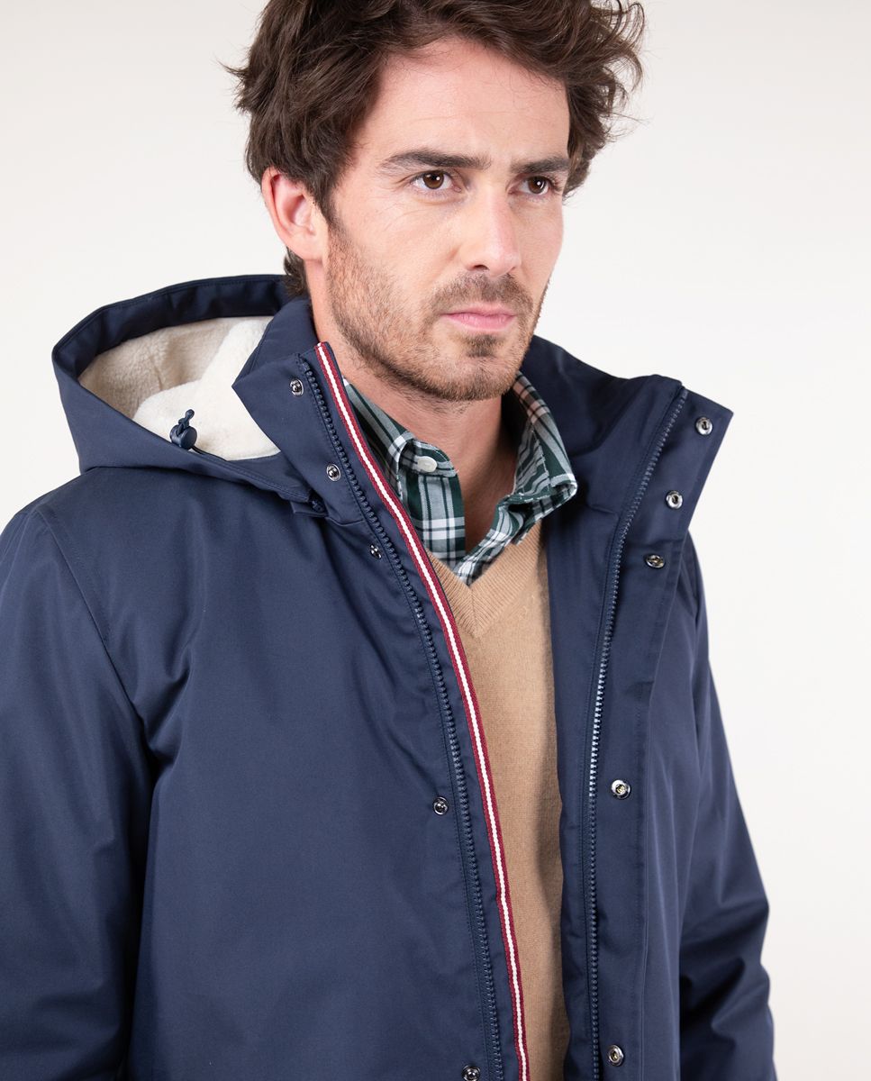 Hombre Acolchada Chaquetas El Ganso El Corte Ingles Abrigo Largo