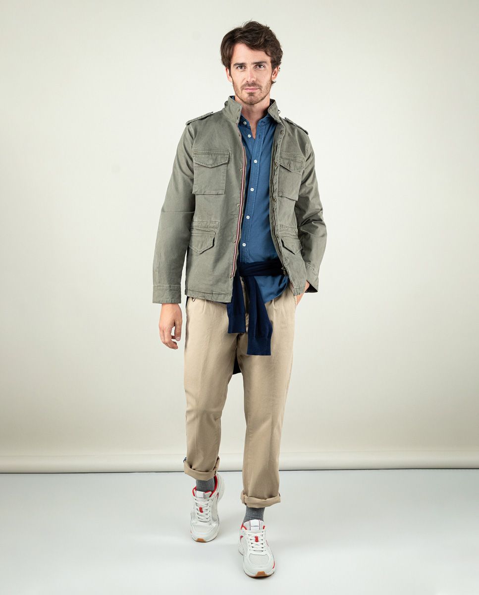 GALILEE BY SEA 24AW QB M65 El Ganso® | Navy Field Jacket