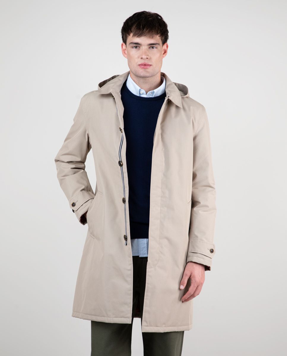 El Ganso Manteau Long Matelasse Grenat