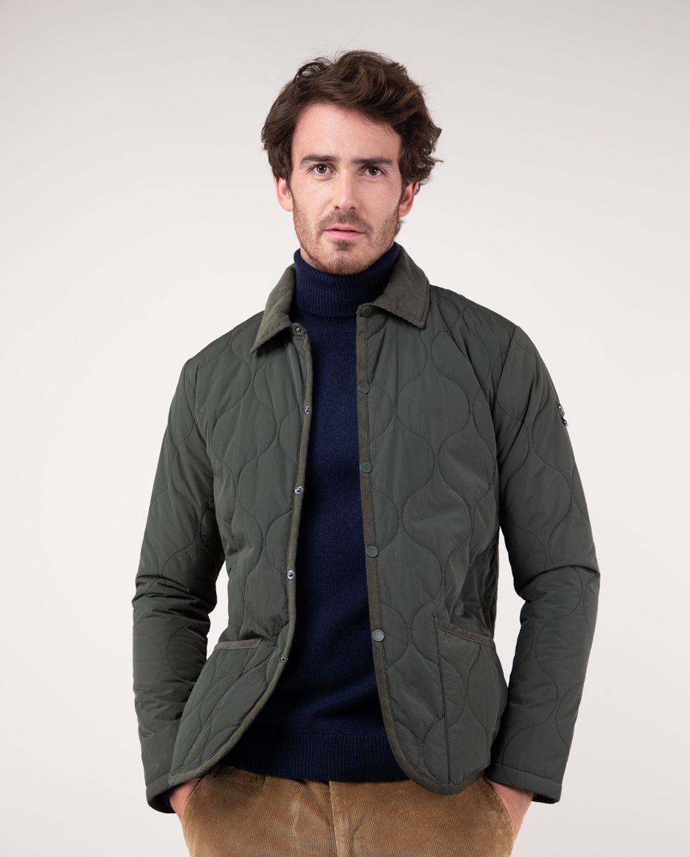 El Ganso Parka De Hombre Verde Chaqueta El Ganso Hombre