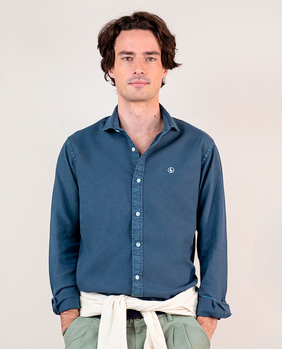 El Ganso® | Navy Wool Overshirt