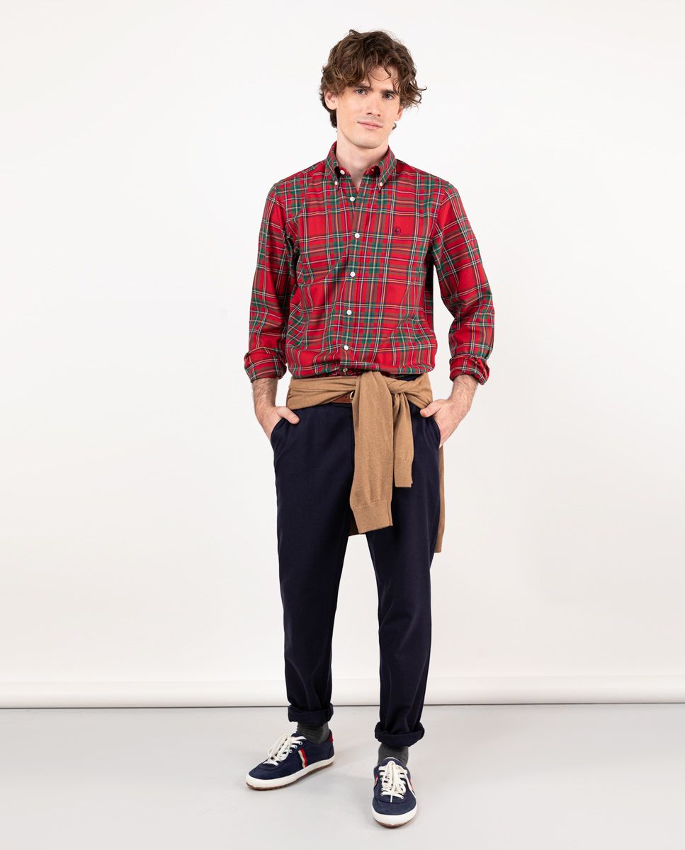 Camisa de tartan clearance
