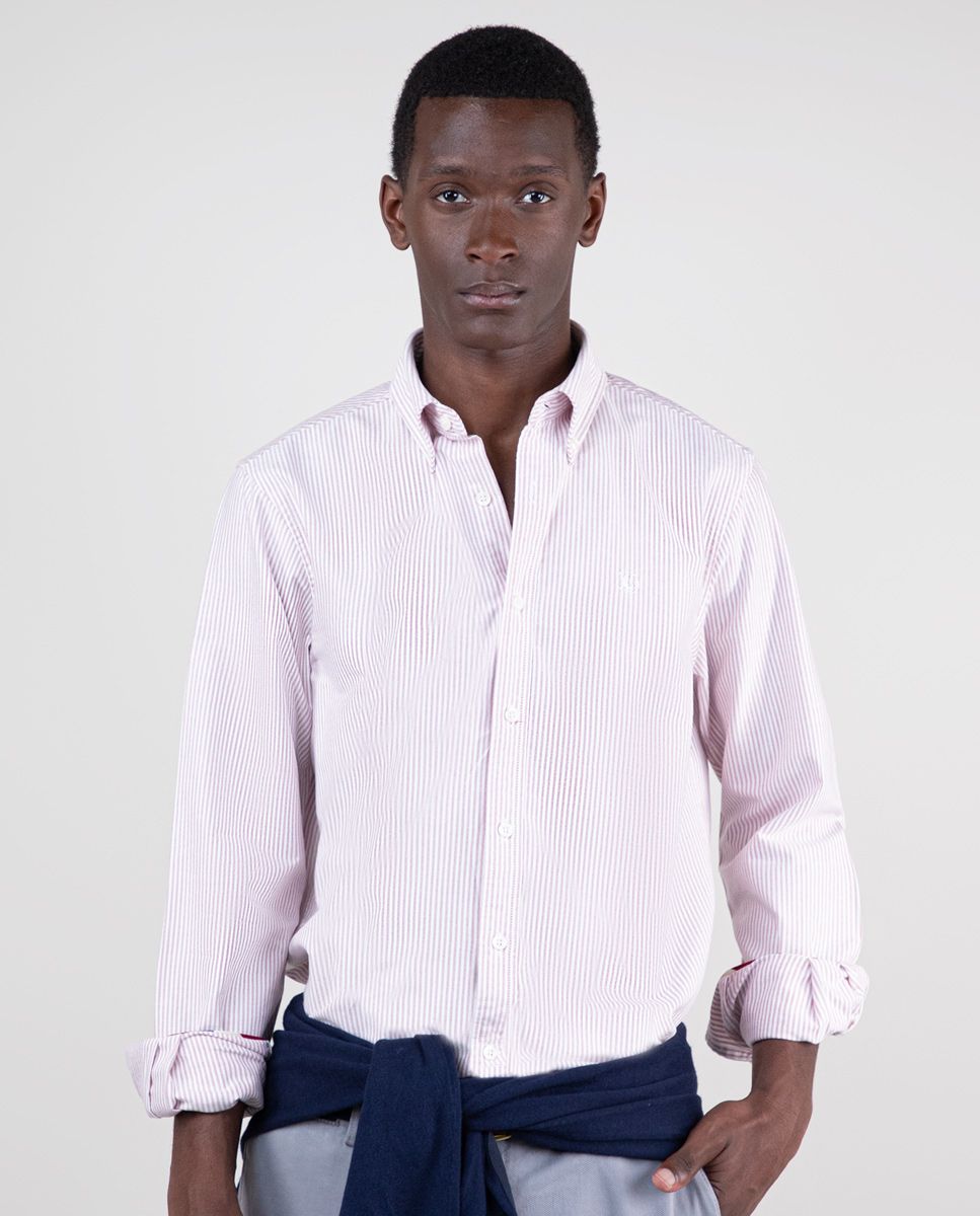 El Ganso Camisa de Rayas para Hombre