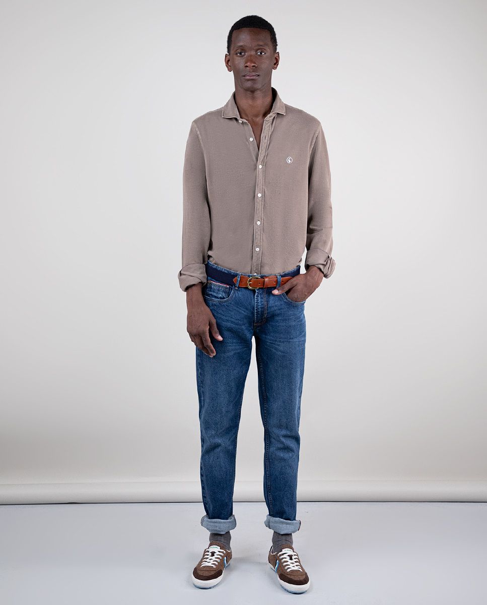 Camisa de piqué outlet