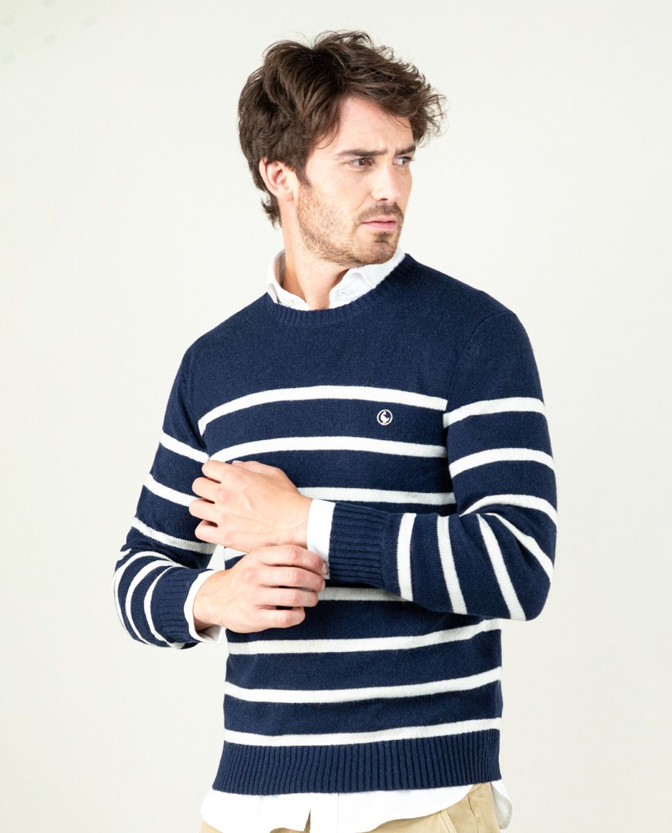 El Ganso Navy Nautical Jumper