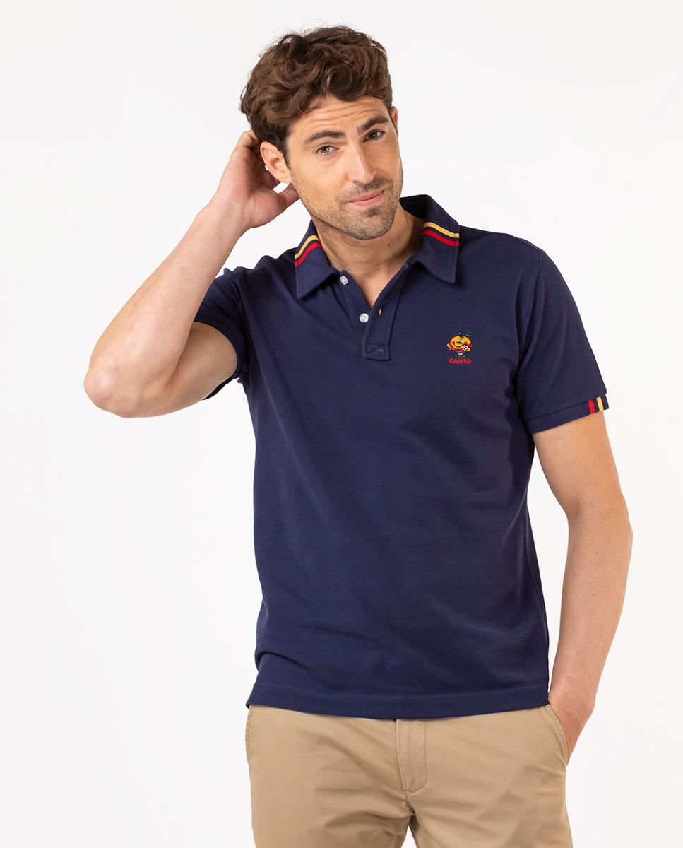 Navy Polo Shirt Naranjito National RSFF