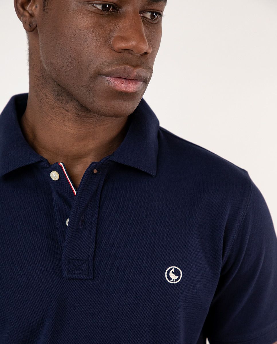 Plain Navy Polo El Ganso