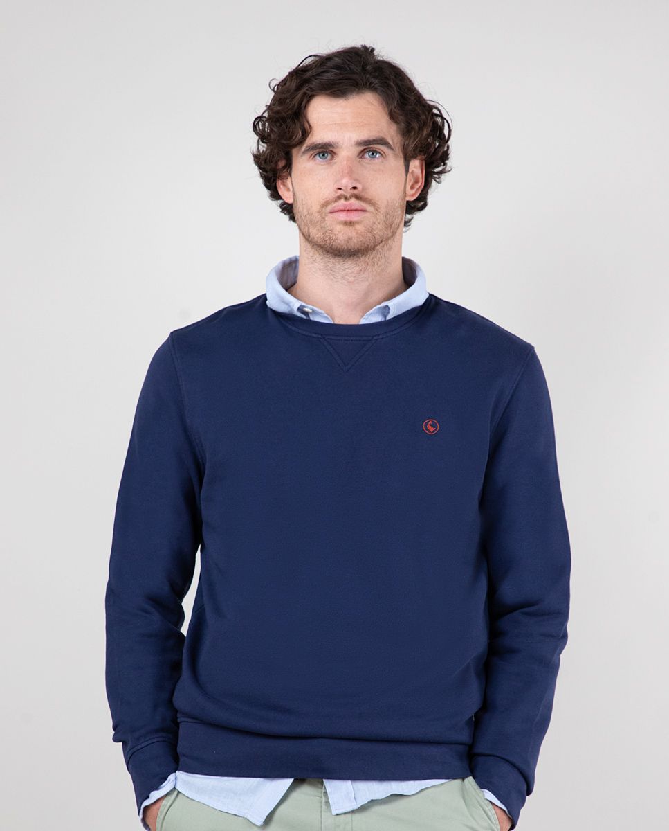 Sudaderas Hombre Sin Capucha S.Oliver Sudadera Para Hombre Con Logotipo, 5978, G Sudadera Gris Hombre