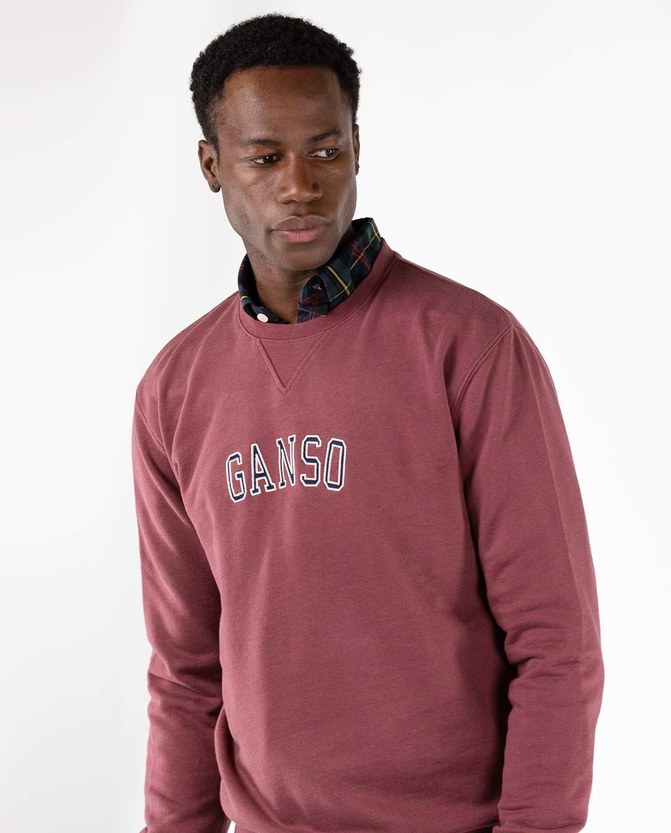 Maroon hotsell crewneck sweatshirt