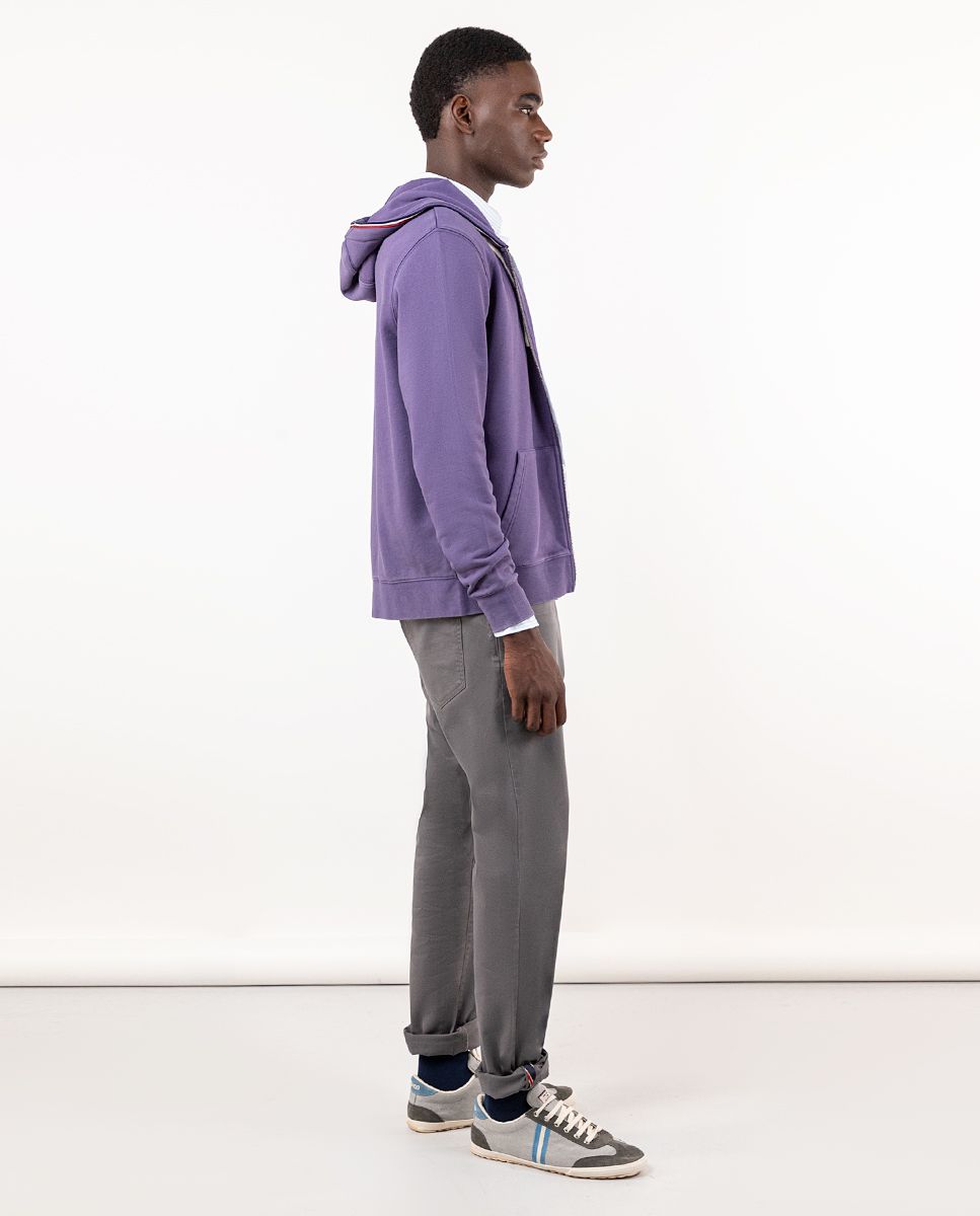 Hoodie morada sales